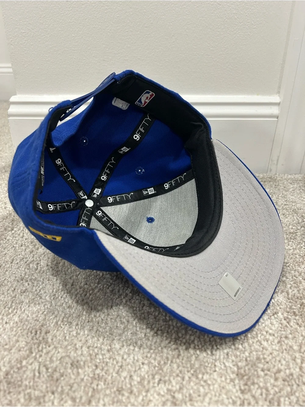 New Era Golden State Warriors Blue & Gold Snapback